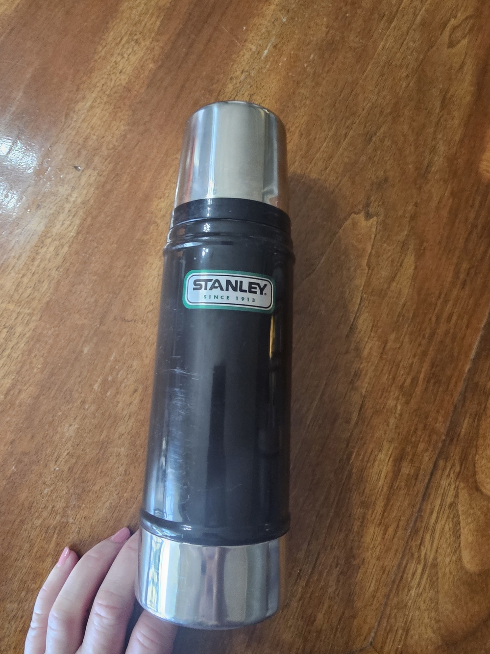 Stanley Classic Flask Thermos - Black